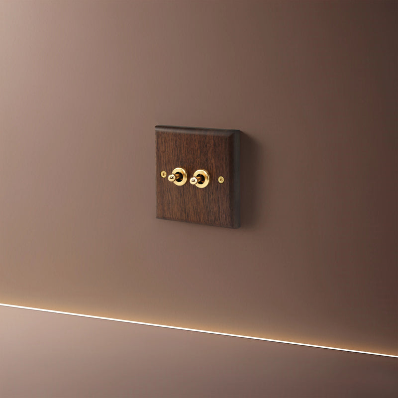 interrupteurs rétro avec prise usb type c et connexion rj45