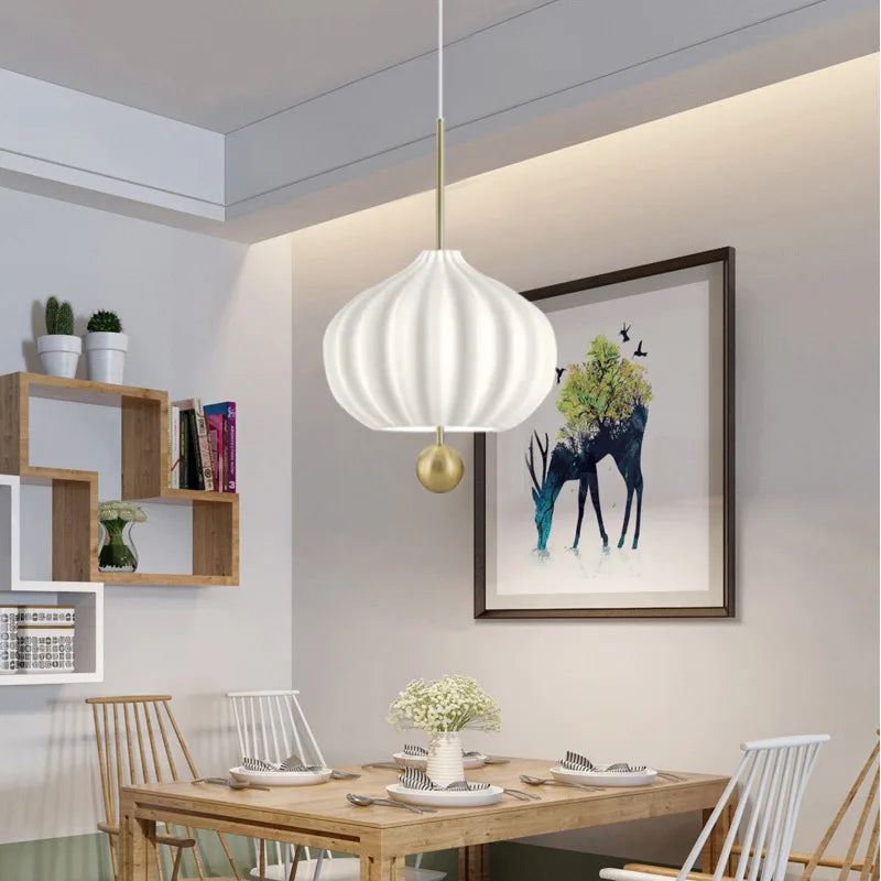 suspension moderne en verre avec fil réglable en métal