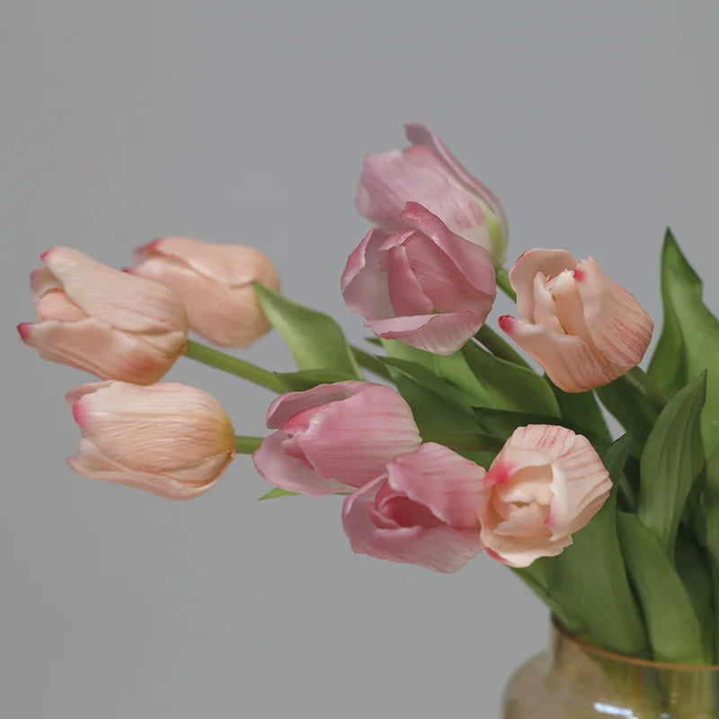 tulipes artificielles réalistes pour décorations de mariage et fêtes