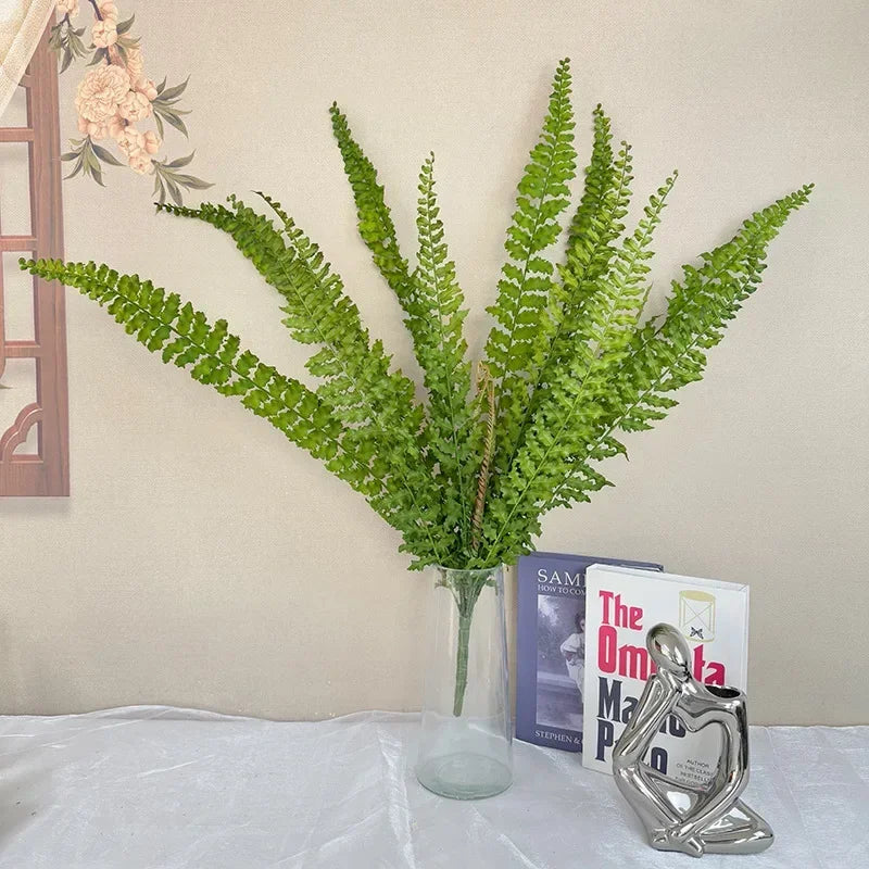 feuilles de fougère artificielles pour décoration festive 14 pièces