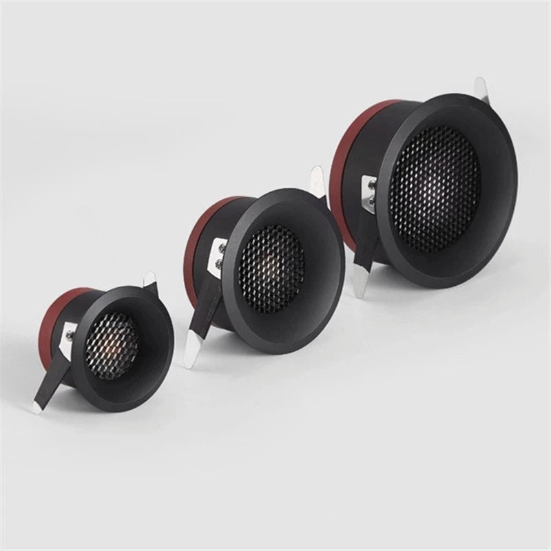 style downlight ultra mince led anti-éblouissement avec lecteur led