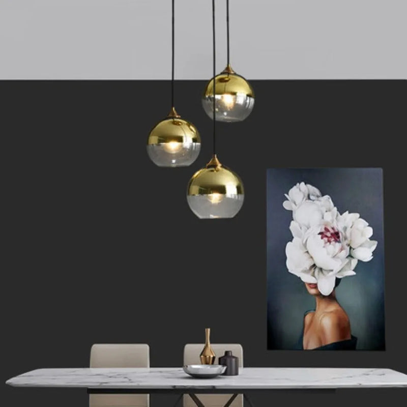 Suspension LED au design nordique moderne