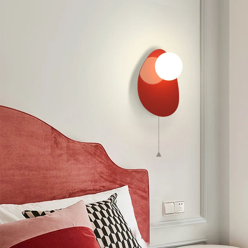 lampe de chevet murale en u anti-lumière bleue minimaliste
