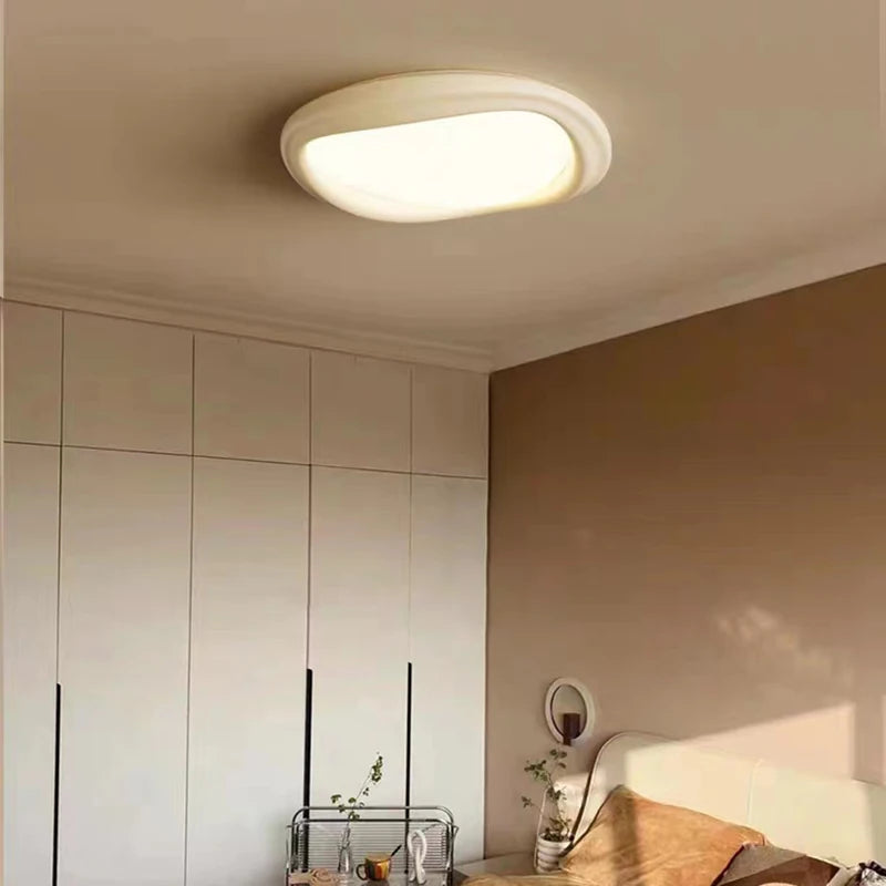 Plafonnier rond led moderne avec télécommande pour décoration intérieure