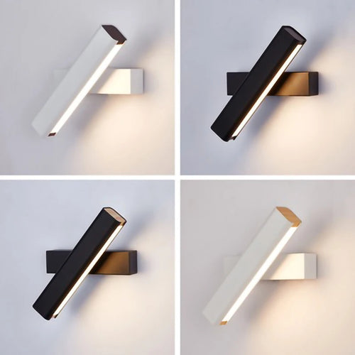 Moderne rotatif applique murale LED lumière salon chambre Foyer Restaurant applique éclairage porche étude lecture couloir décor applique murale 6pa