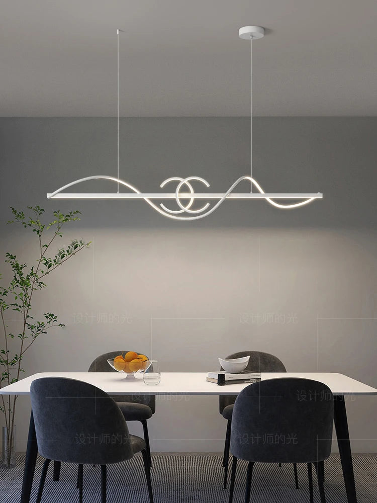 lustre led moderne simple nordique luxe luminaires intérieurs