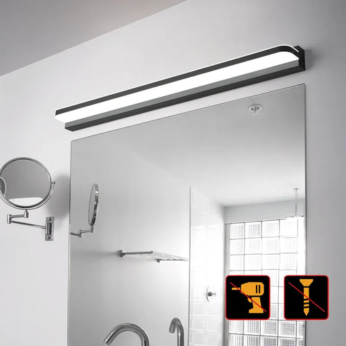 applique murale LED étanche miroir 9W 12W avant lumière salle de bain salon chambre maquillage LED