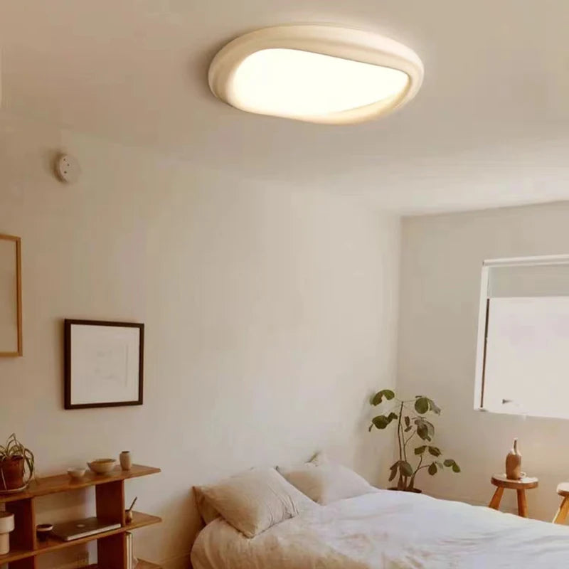 Plafonnier rond led moderne avec télécommande pour décoration intérieure