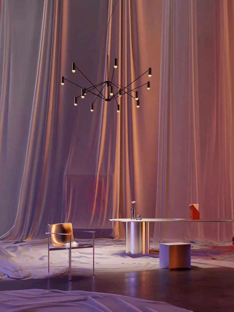 lustre moderne design pour un éclairage intérieur élégant