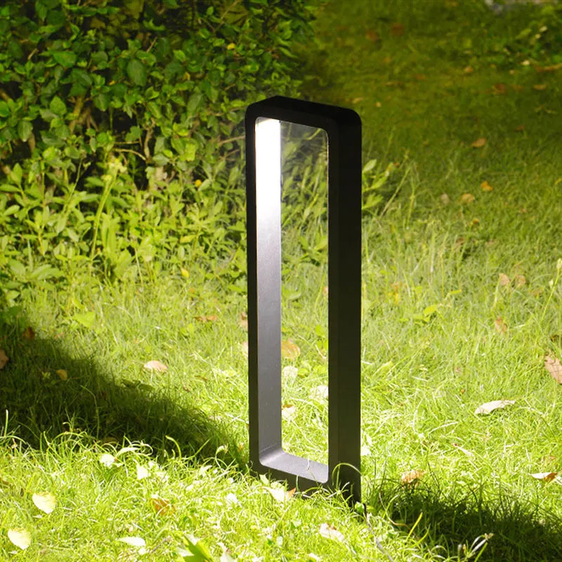 lampe de jardin led moderne en aluminium pour extérieur et paysage