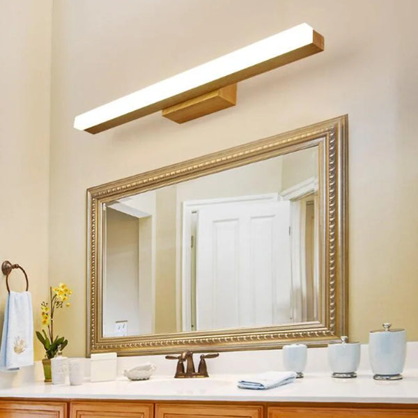 Lampe Miroir LED Murale DOITOOL - 50 Cm, 10W, IP étanche, Lumière Blanche Chaude - Pour Salle De Bain Moderne