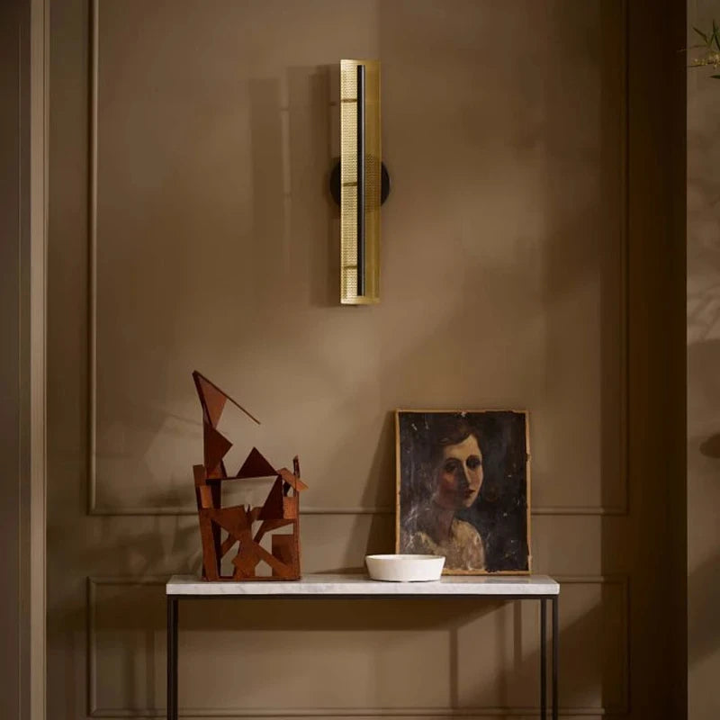 Applique murale créative de luxe chambre salon fond mur moderne chevet couloir simple applique murale LED creux lumières HX32VT