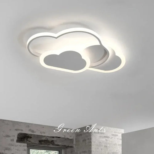 plafonnier led créatif et minimaliste en forme de nuage