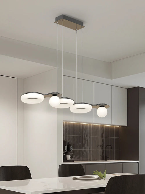 lustre minimaliste moderne style nordique créatif pour bar et table à manger