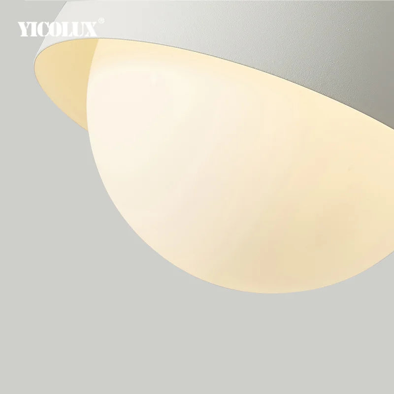 Plafonnier led rond pour allée galerie balcon entrée