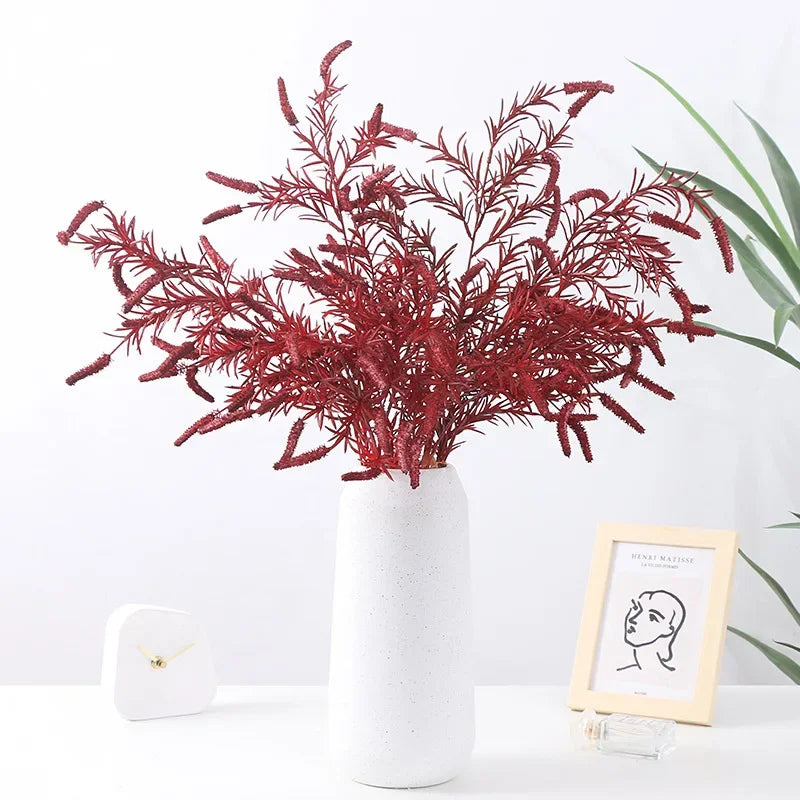 lot de 3 plantes artificielles décoration pour mariage automnal