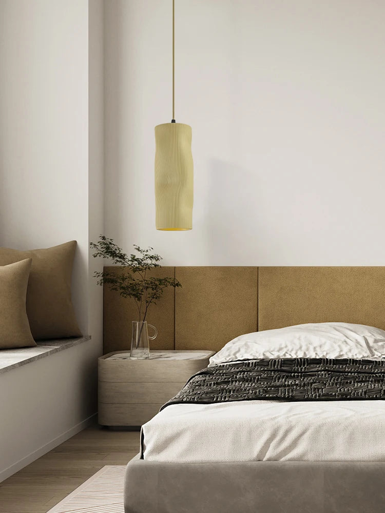 suspension led design rétro nordique wabi sabi décoration maison