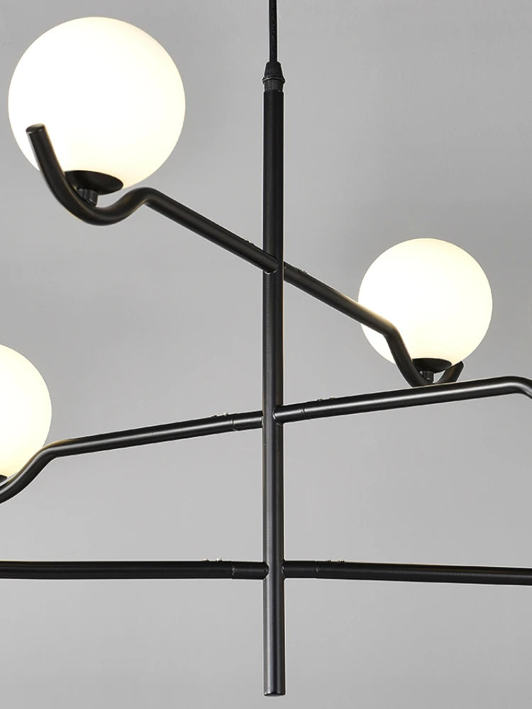 suspension minimaliste postmoderne pour intérieur élégant et contemporain