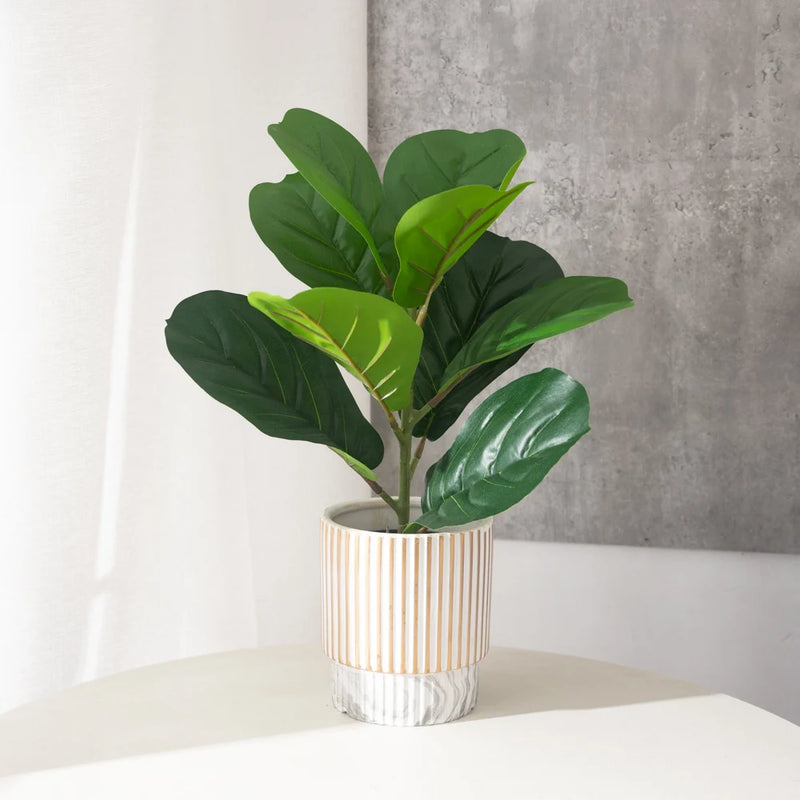 plantes artificielles ficus banyan pour décoration intérieure et extérieure
