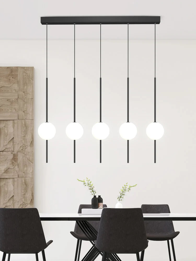 lustre moderne minimaliste creux duplex loft escalier colimaçon villa hôtel