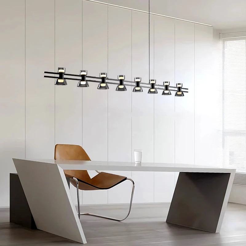 suspension moderne led lustres pour éclairage intérieur