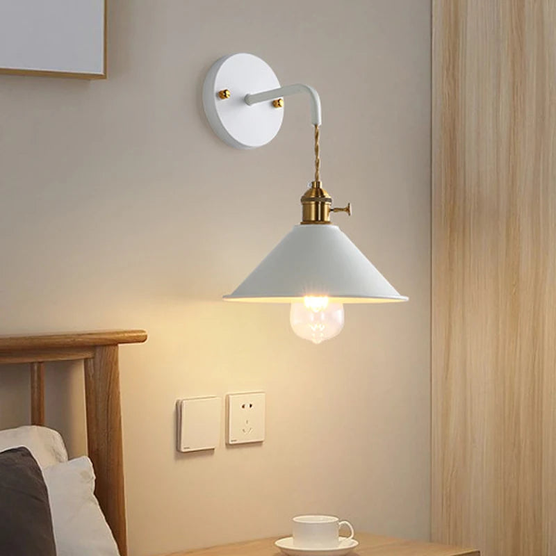 applique murale rétro iorn luminaire décoratif pour intérieur
