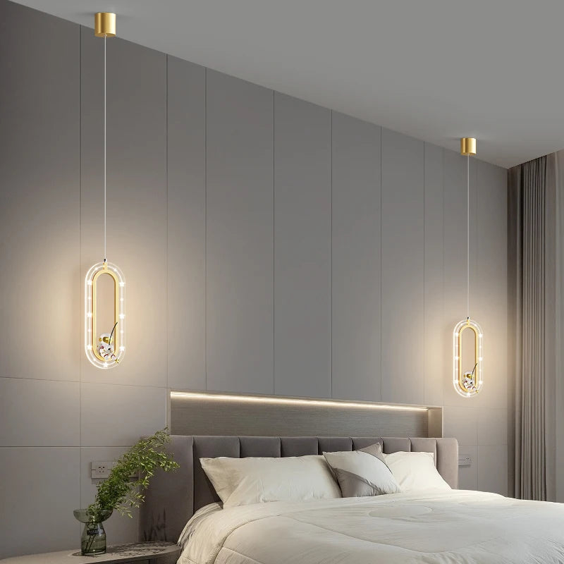 Suspension LED au design moderne et minimaliste