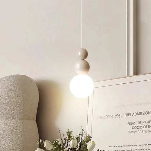 suspension led nordique macaron luminaire minimaliste décoration intérieure