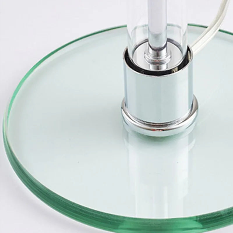 Lampe Bauhaus lampe de Table blanche design danois nordique chambre chevet Simple lampe de Table en verre pour salon