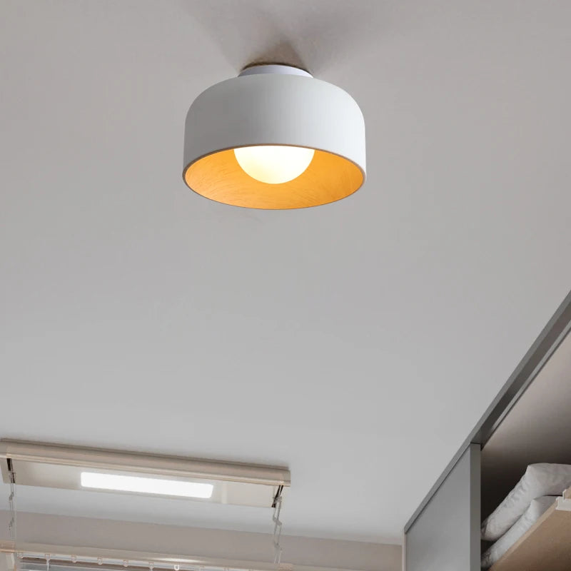 Plafonnier design abat-jour en métal pour Éclairage intérieur