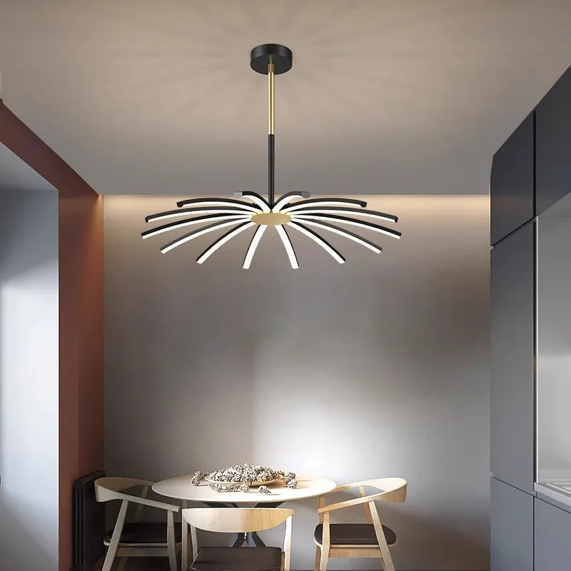 Nordique décor à la maison salle à manger suspension lumières éclairage intérieur plafonnier suspension lustre lampes pour salon
