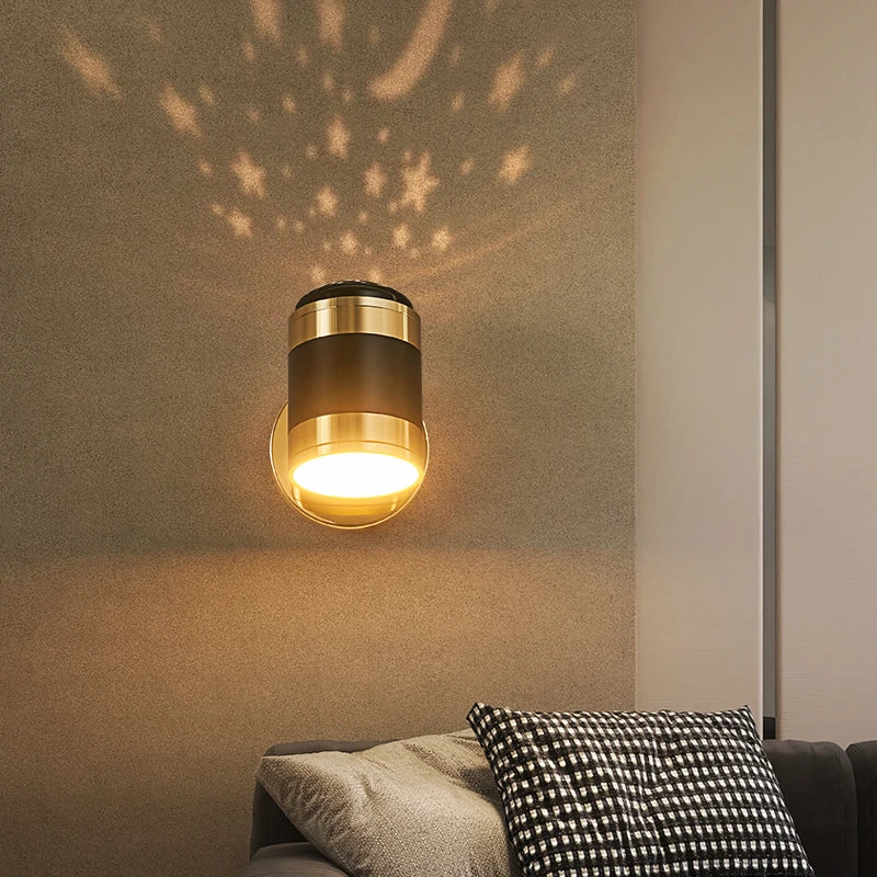 applique murale led rotative moderne lampe de lecture décoration luminaria