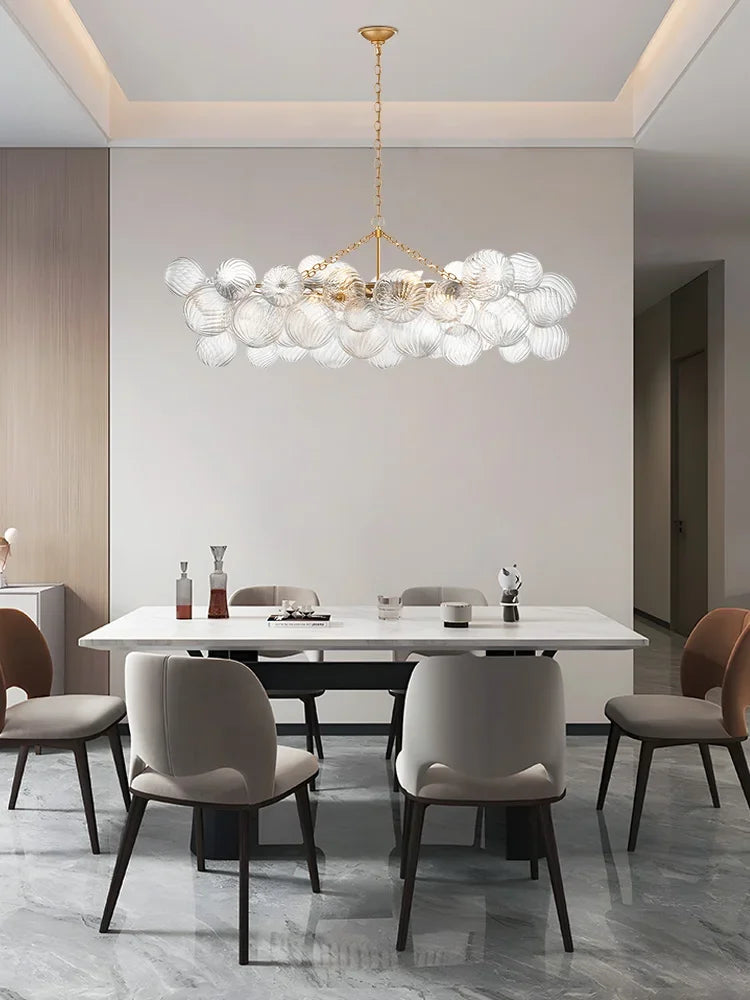 lustre suspension éclairage design pour intérieur moderne