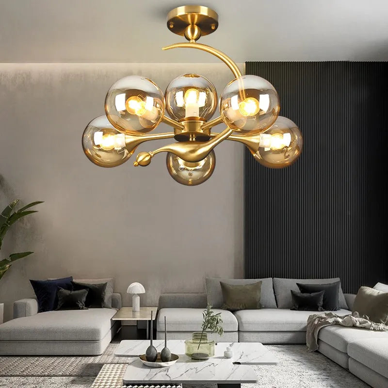 lustre nordique post-moderne simple style américain moderne