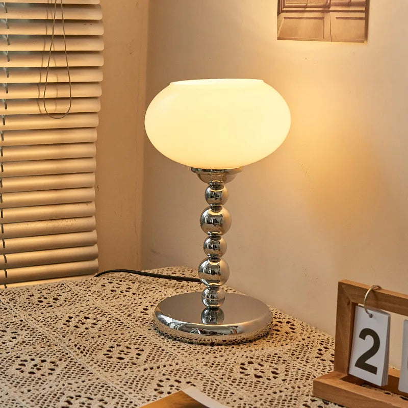 lustre moderne bauhaus en verre pour salon nordique