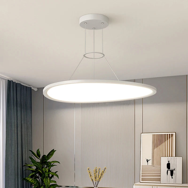 lustre moderne à led protection des yeux sans stroboscope