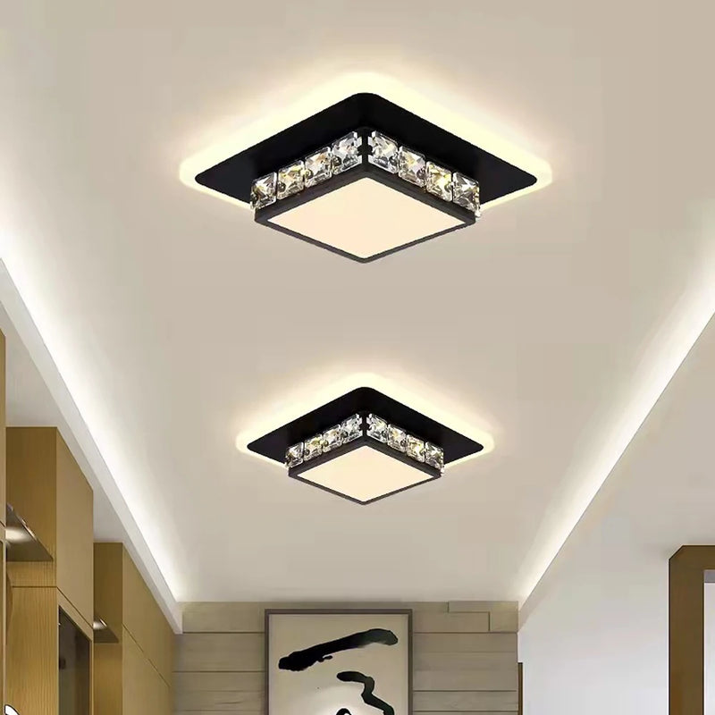 plafonnier led moderne pour éclairage intérieur escalier