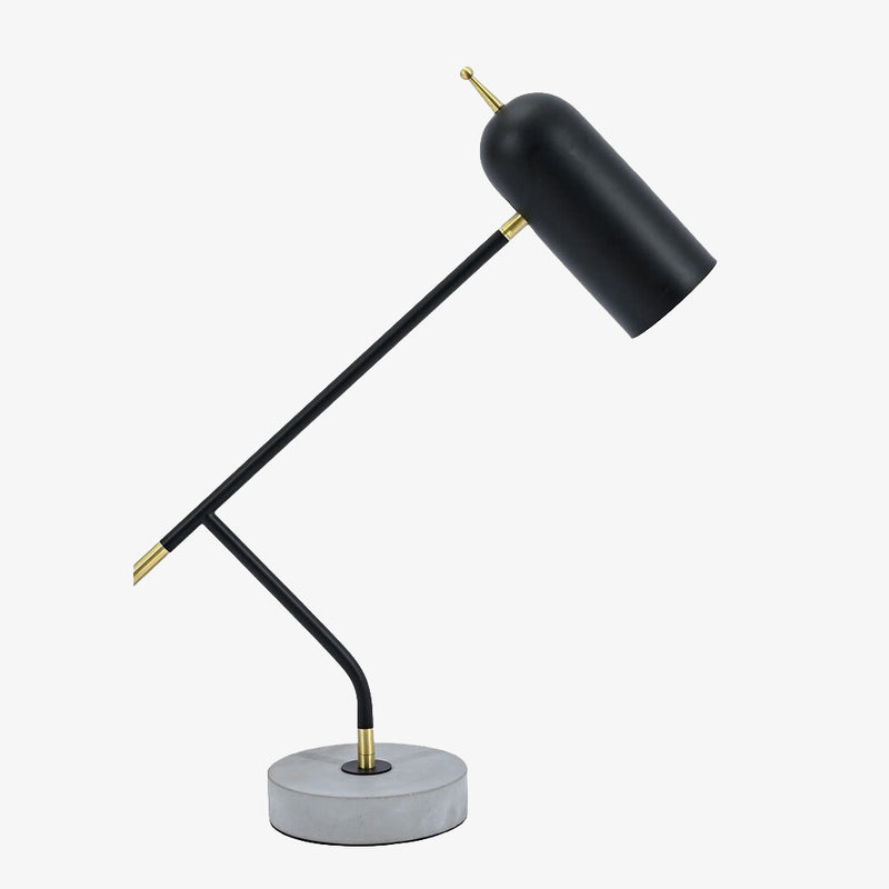 Tekna lámpara de escritorio industrial LED negra