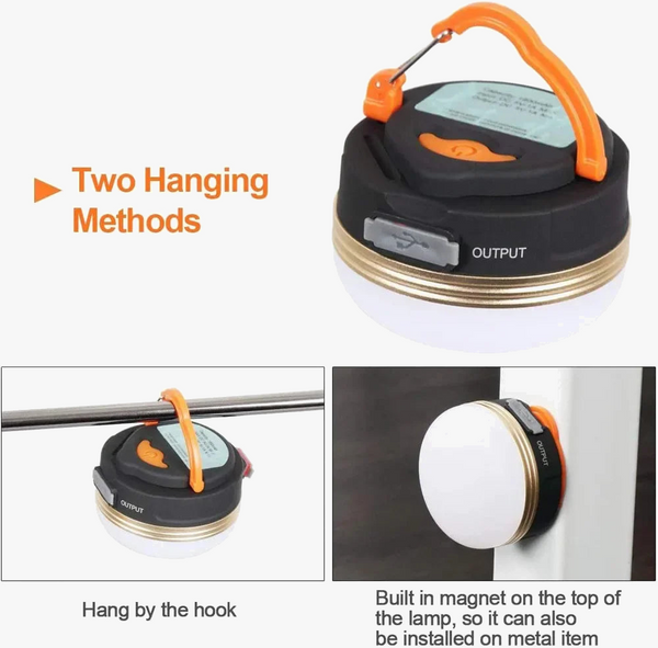 Lampe De Poche Multifonction LETOUR Lanterne De Camping Rechargeable 6 Modes D'éclairage 2000 MAh Portable Tente Lumière étanche D'urgence Lampe De Tente Panne Lampe Camping Lampe De Poche Multifonction LETOUR Lanterne De Camping Rechargeable 6 Modes D'éclairage 2000 MAh Portable Tente Lumière étanche D'urgence Lampe De Tente Panne Lampe Camping