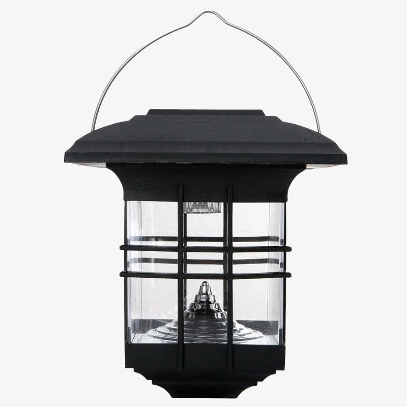 Outdoor lantern LED Glass and metal hanging