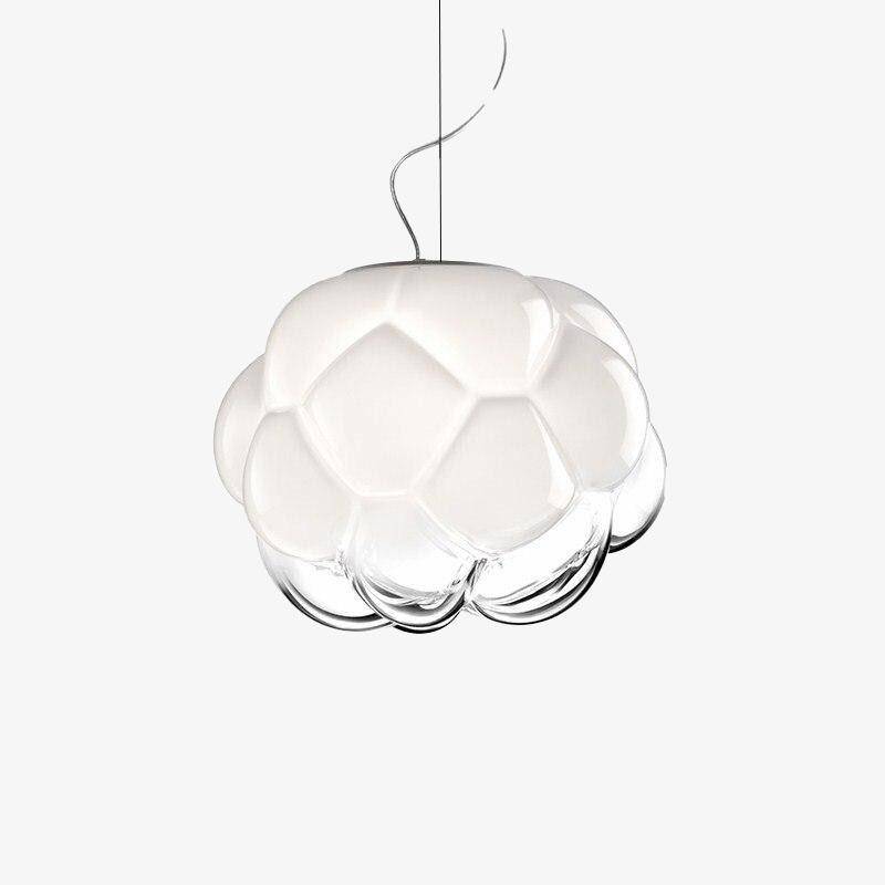 pendant light modern LED glass cloud style