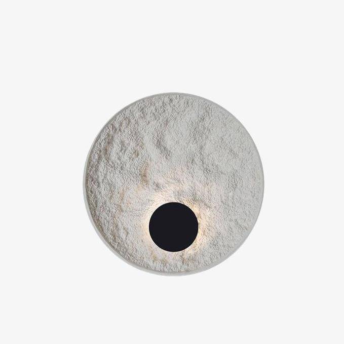 wall lamp wall design LED disc white minimalist