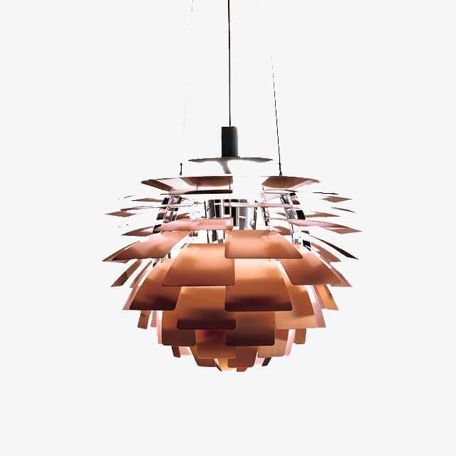 Design pendant light colorful and flower-shaped