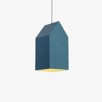 pendant light LED design with lampshade colored aluminum Home