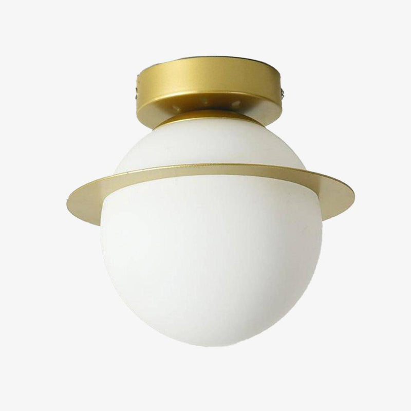 Modern LED ceiling light with lampshade in Creative glass