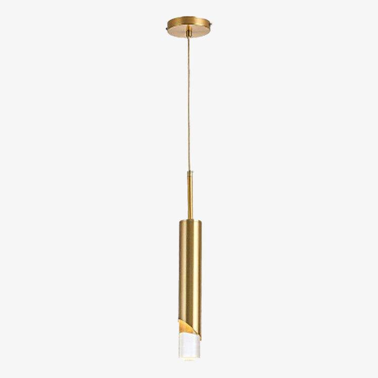 pendant light Loft style metal LED cylinder design