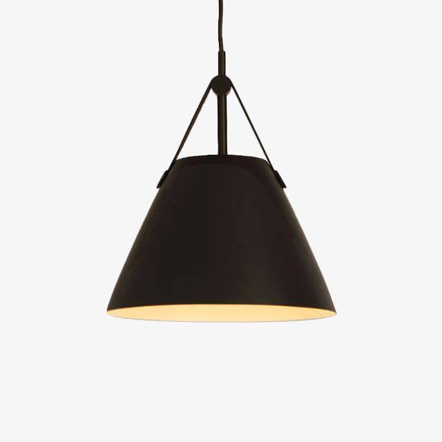 Design LED metal and fabric Botimi pendant lamp