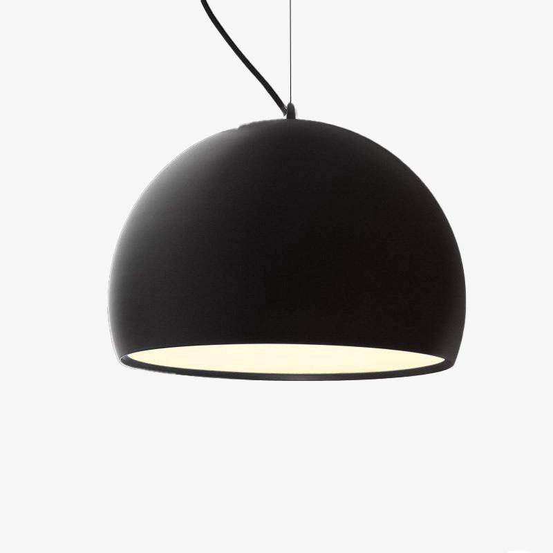 Design pendant light in open ball Hemisphere