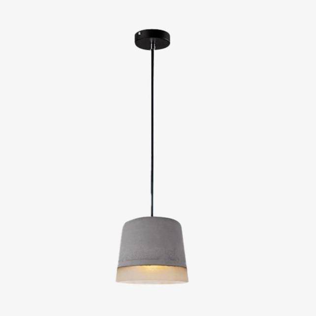 pendant light cement design LUCKYLED