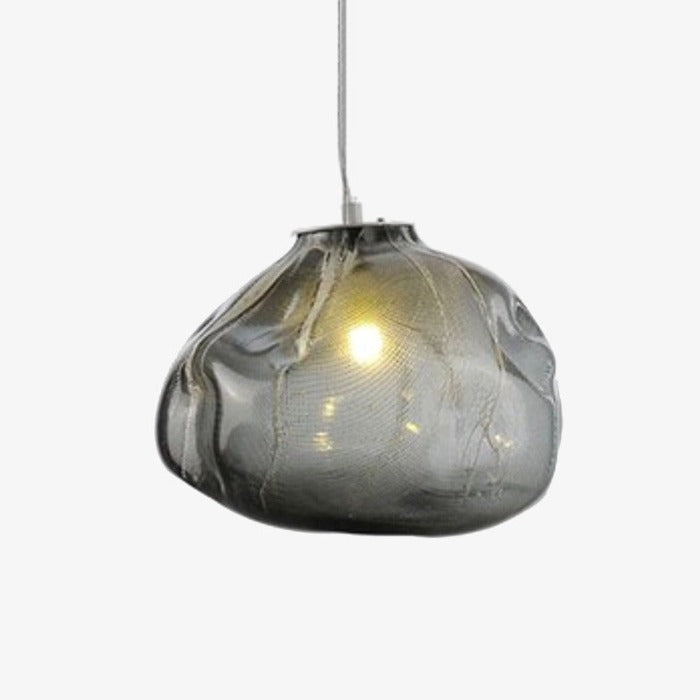 pendant light hang style blown glass LED design